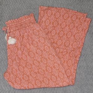 Wide-Leg Flowy Beach Pants